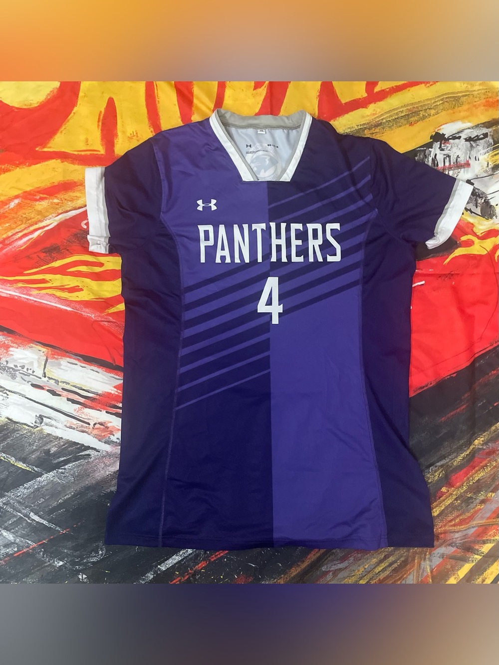 High Point University Panthers Women’s Soccer Jersey Under Armour #4 Size M